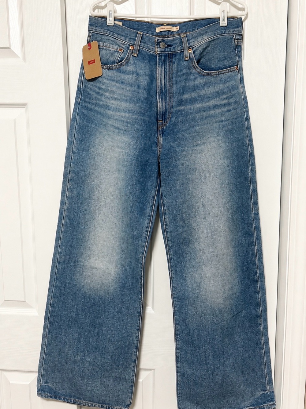 Levi's High Rise Wide Leg Jeans - Light Blue Wash